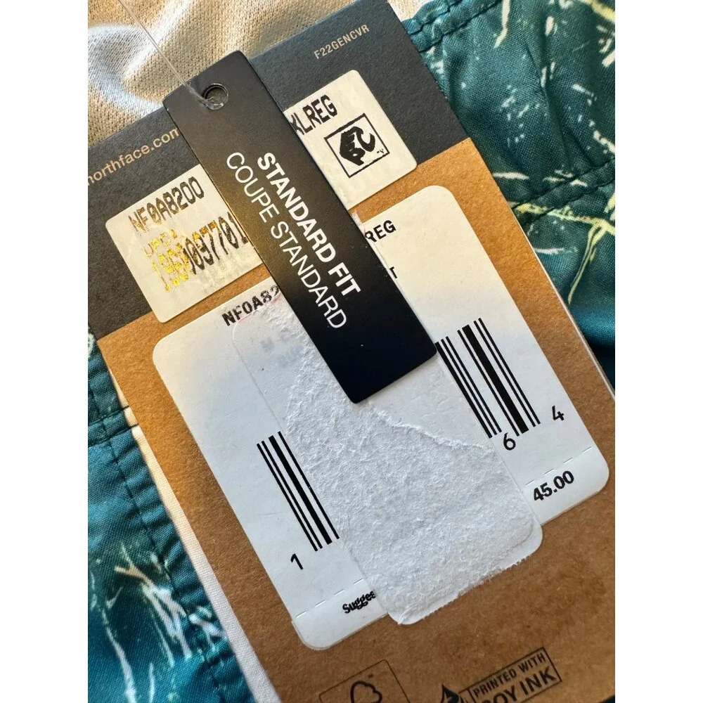 The North Face Men’s Swim Shorts Size XXL NWT Flash Dry Draw String Elastic $45